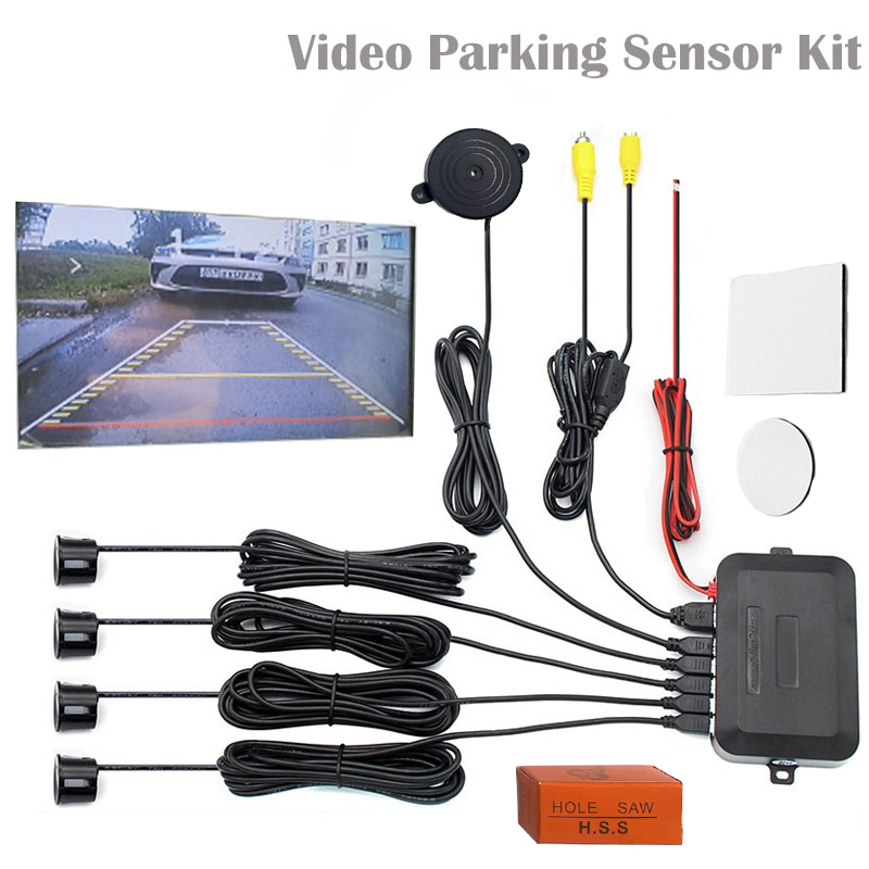 Car Accessories Online - Kit de sensor de estacionamento de