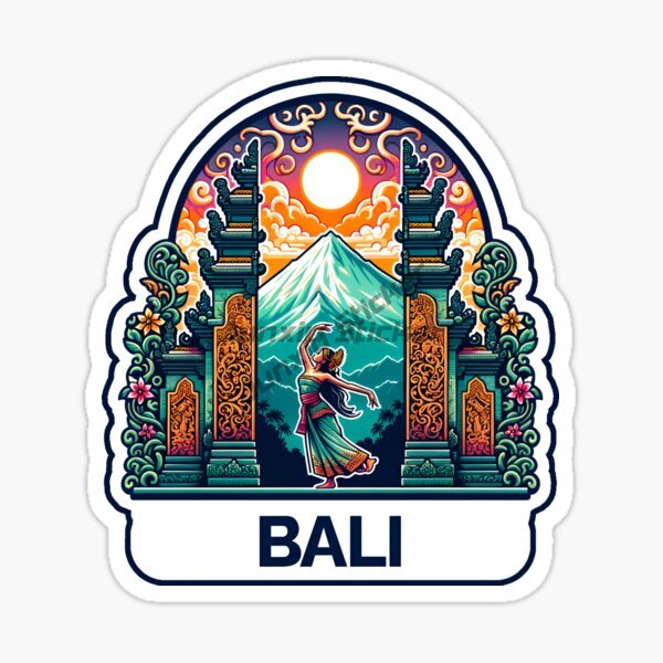 Car Accessories Bali - Adesivo de vinil à prova d'água