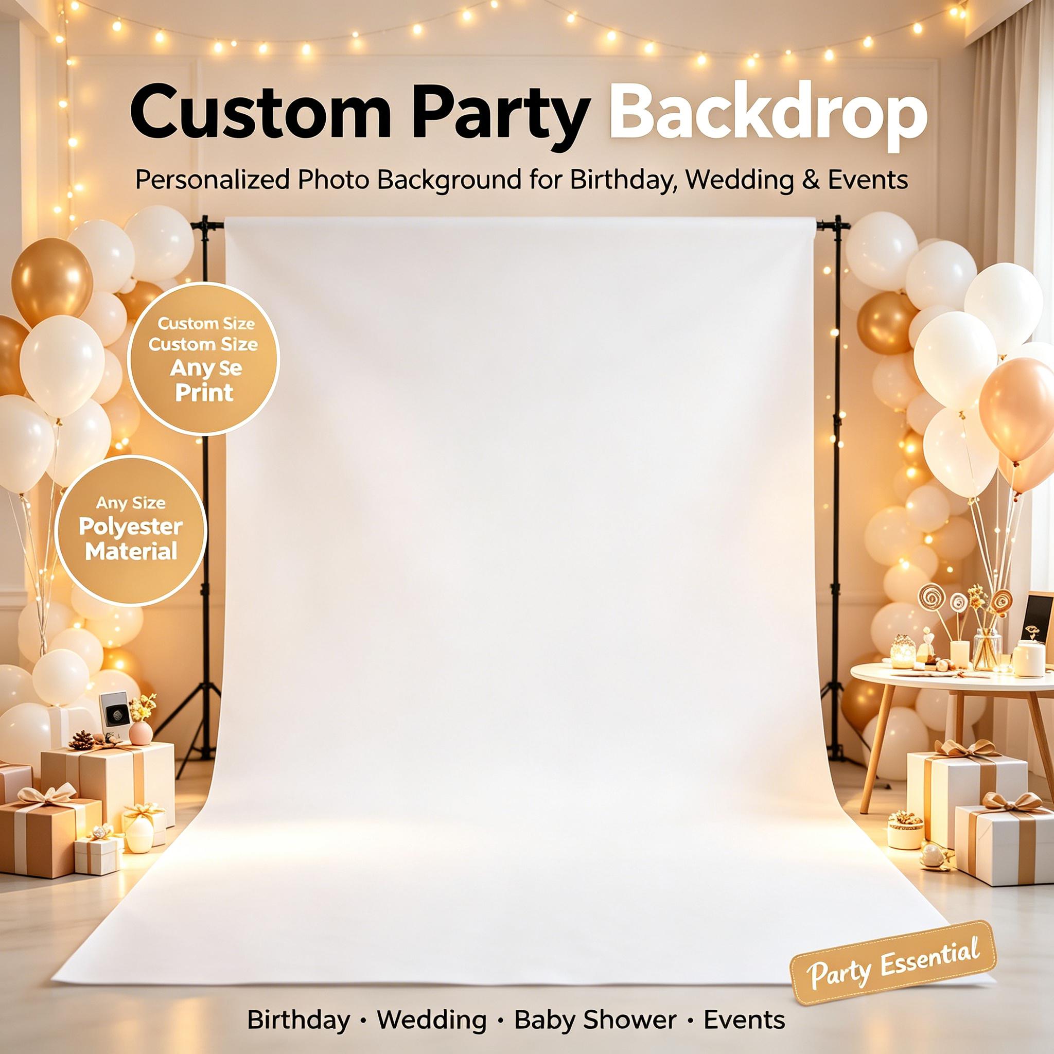 Car Accessories Banner - Fundo Personalizado para Fotos, Banner de