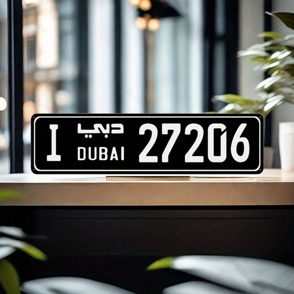Car Accessories In Dubai - CIFBUY 1 peça Placa Decorativa de
