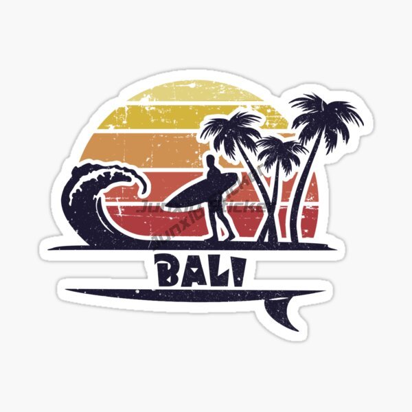Car Accessories Bali - Adesivo de Carro de Paisagem de