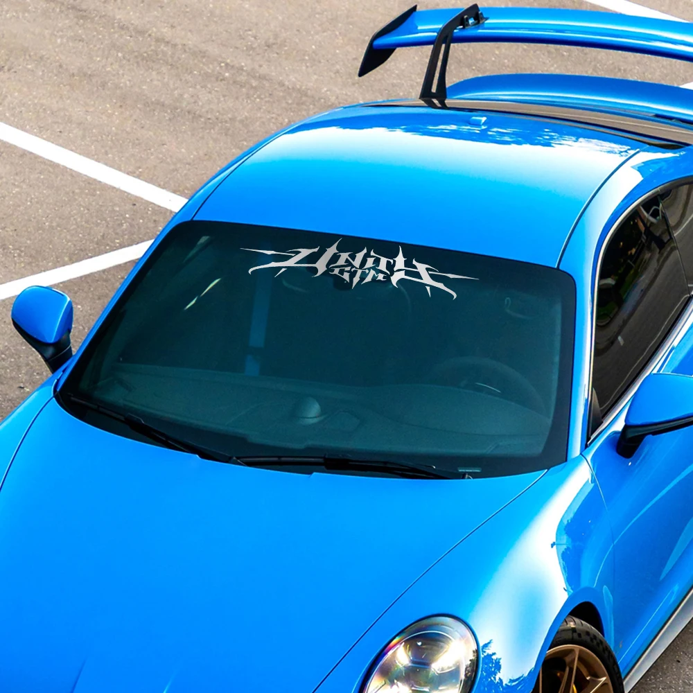 Car Accessories Banner - Adesivo de Vinil para Para-brisa de