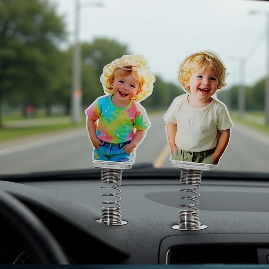 Car Accessories Papar - Ornamento de Foto Personalizado em Acrílico