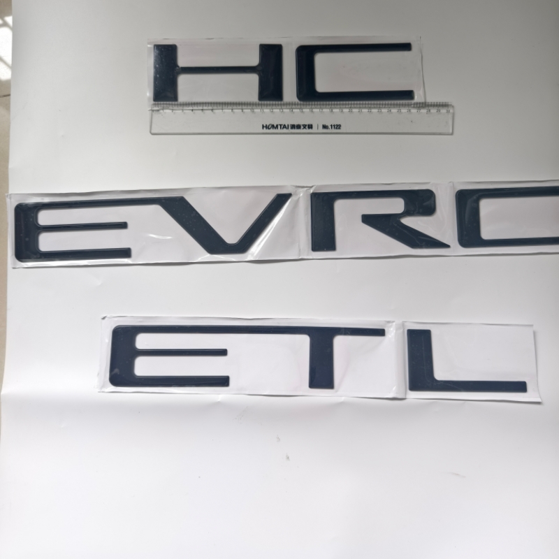 Market Car Accessories - 1 unidade de adesivo de letras