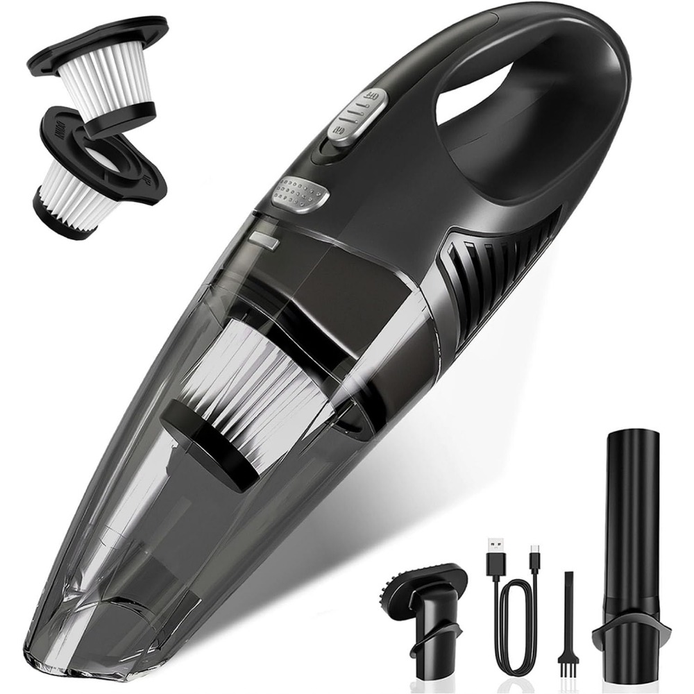 Car Vacuum Cleaner - Aspirador de Pó Portátil Sem Fio,