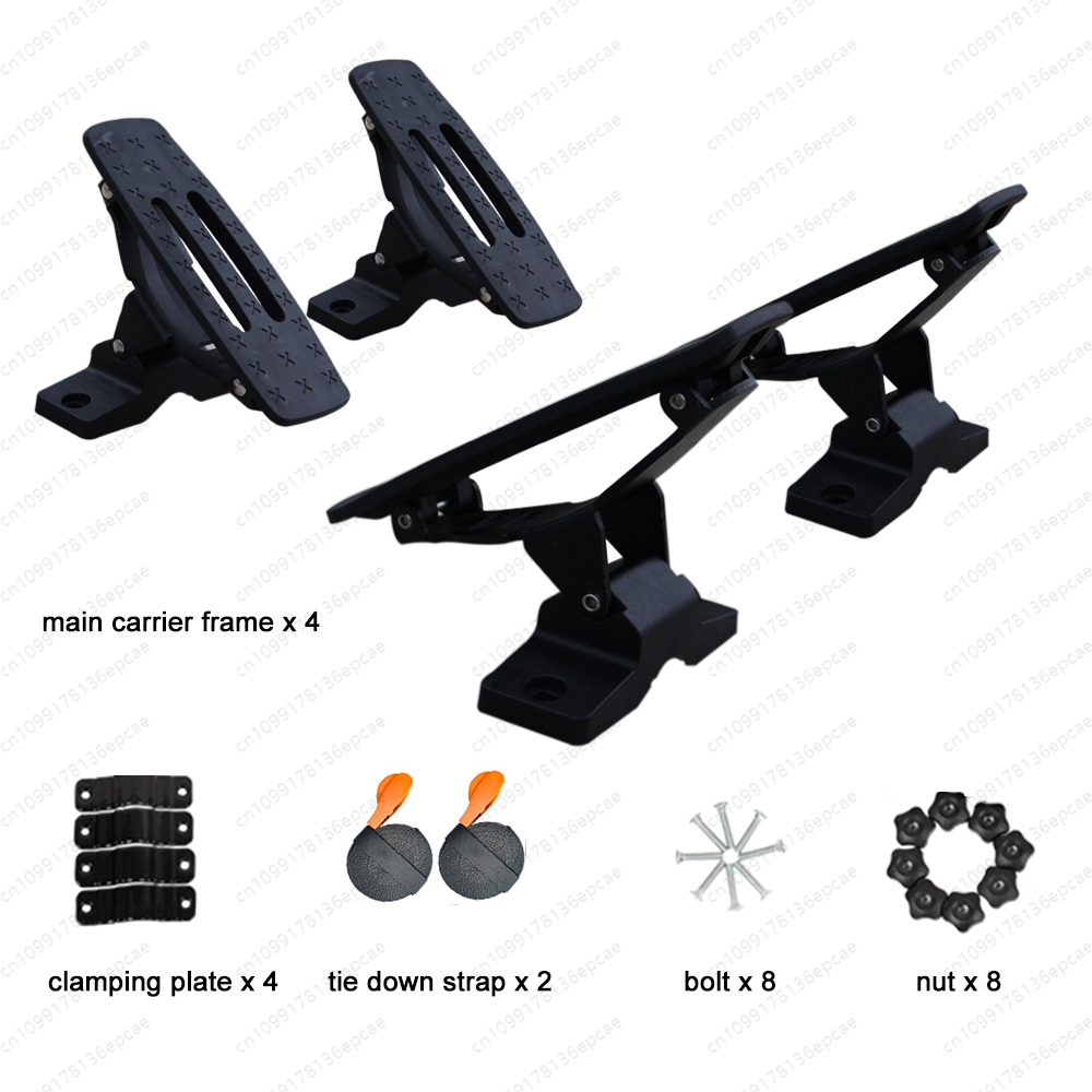 Car Roof Rack Cross Bar - Suporte universal para rack de teto