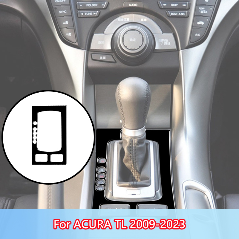 Car Accessories Brand - ABS Gloss preto adesivos para Acura