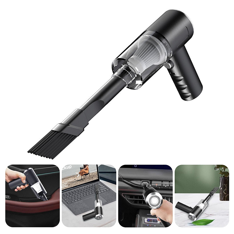 Car Vacuum Cleaner - Potente Aspirador de Pó Portátil Sem