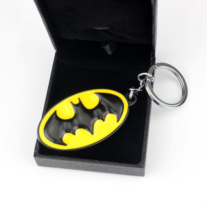 Chaveiro de metal oval preto e - Car Accessories Gifts For Men avaliação e preço