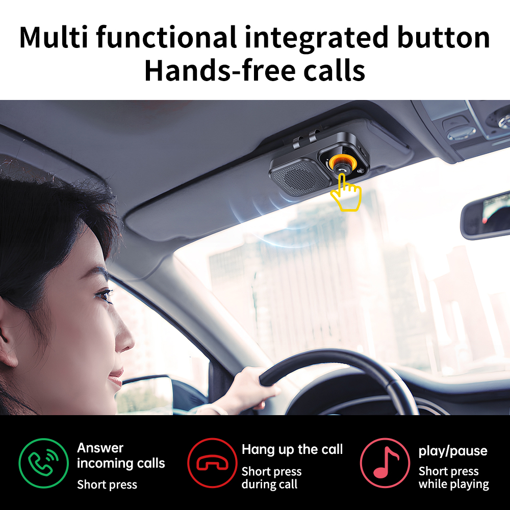 Carro bluetooth 5.4 alto-falan - Car Accessories Online avaliação e preço