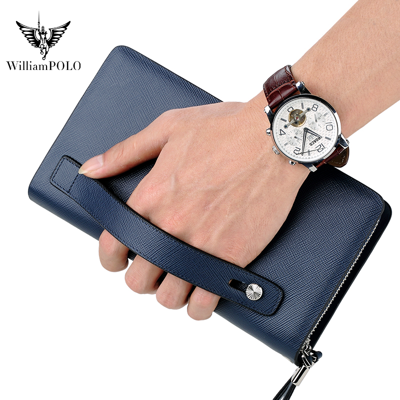 Bolsa de Mão de Couro Luxuosa  - Car Accessories Gifts For Men avaliação e preço