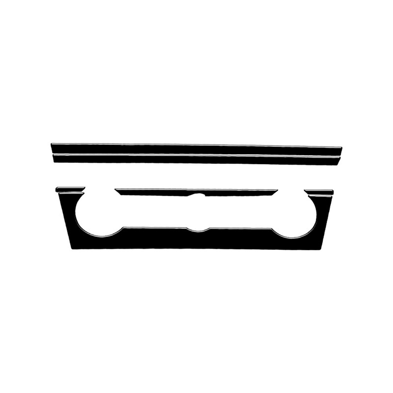 ABS Gloss preto adesivos para  - Car Accessories Brand avaliação e preço