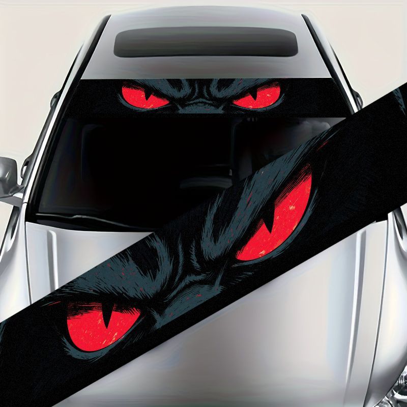 Adesivo de Vinil Gráfico Olhos - Car Accessories Banner avaliação e preço