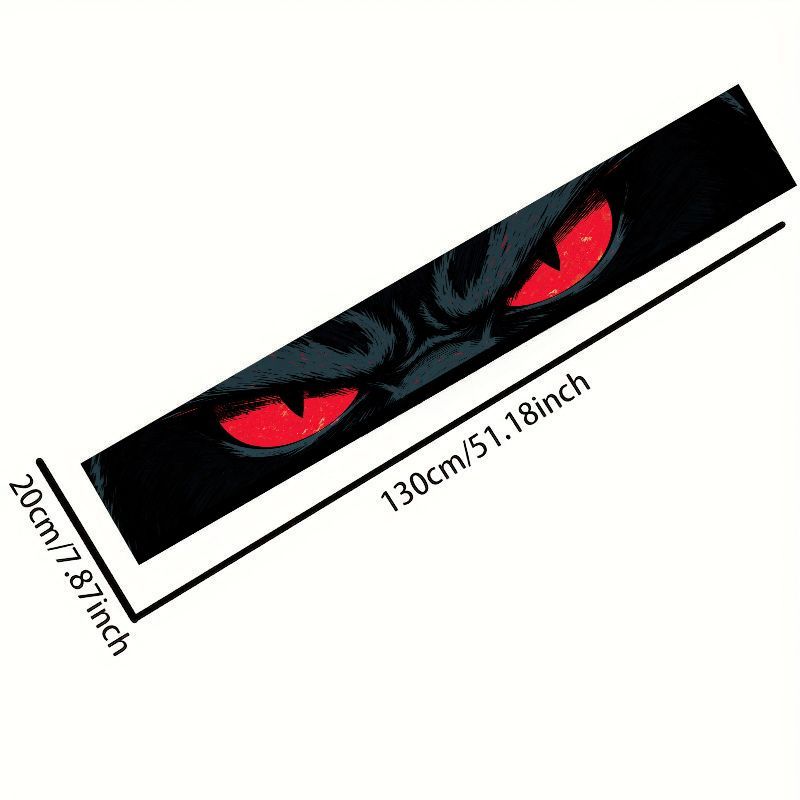 Adesivo de Vinil Gráfico Olhos - Car Accessories Banner avaliação e preço