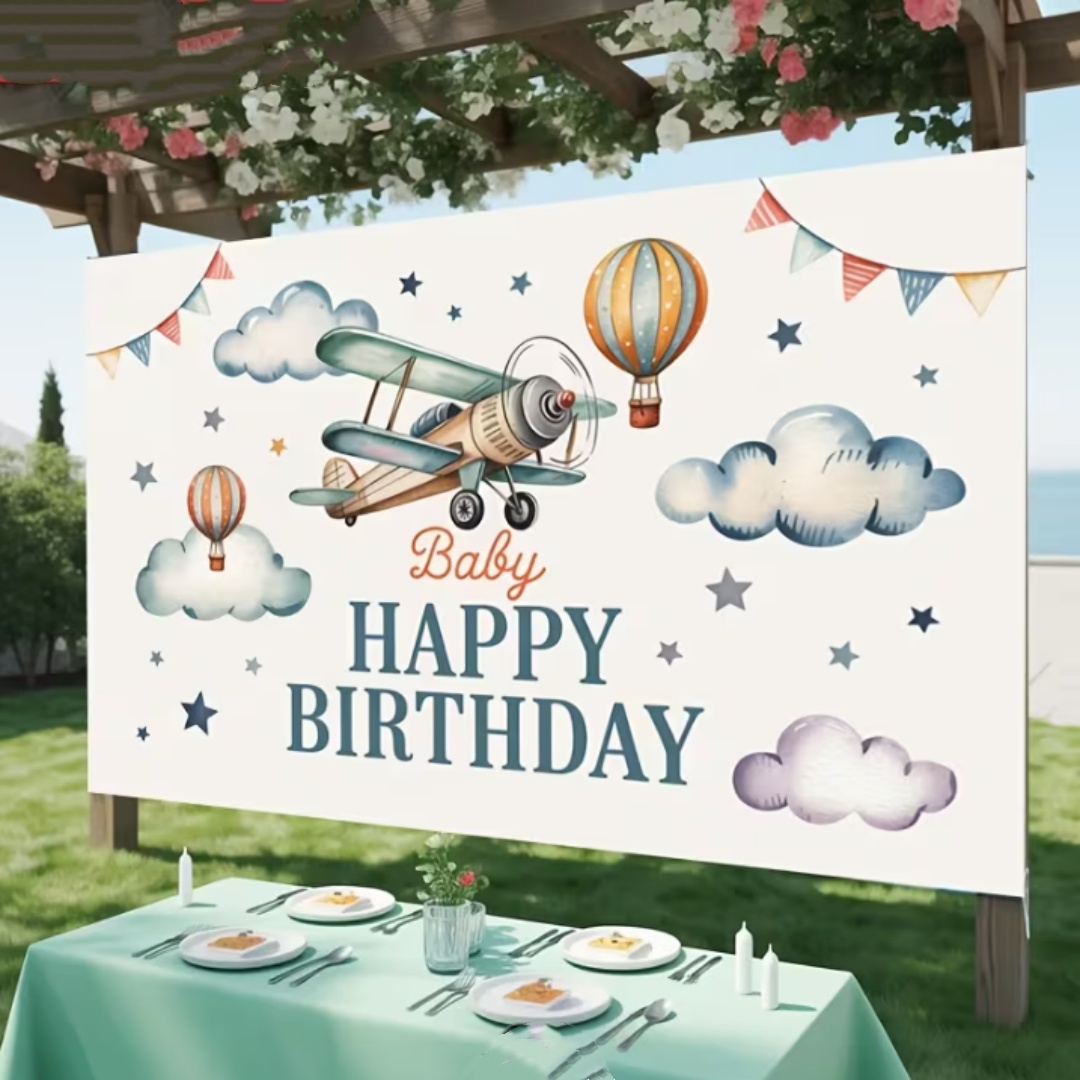Fundo de Aniversário Infantil  - Car Accessories Banner avaliação e preço