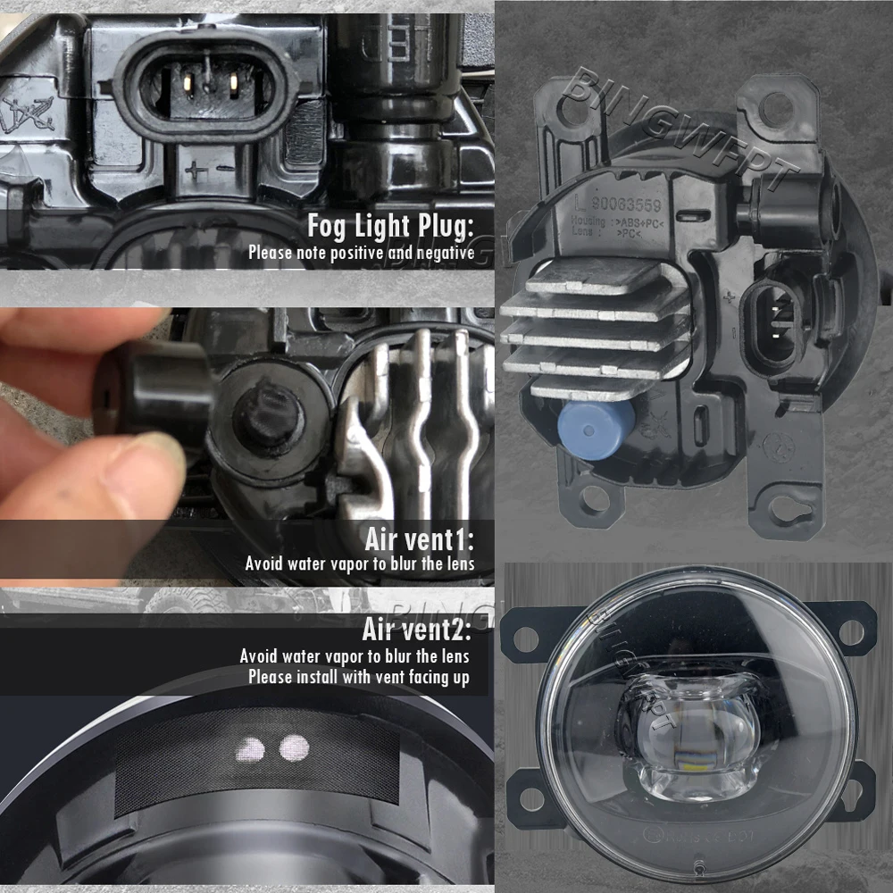 Conjunto de lâmpada de nevoeir - Car Accessories Uae avaliação e preço