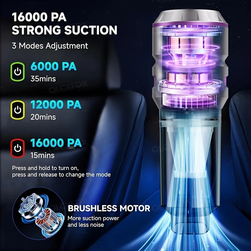 Aspirador de Pó para Carro Por - Car Vacuum Cleaner avaliação e preço