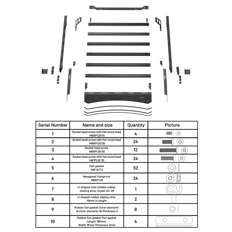 Barras Transversais de Teto BE - Car Roof Rack Cross Bar avaliação e preço