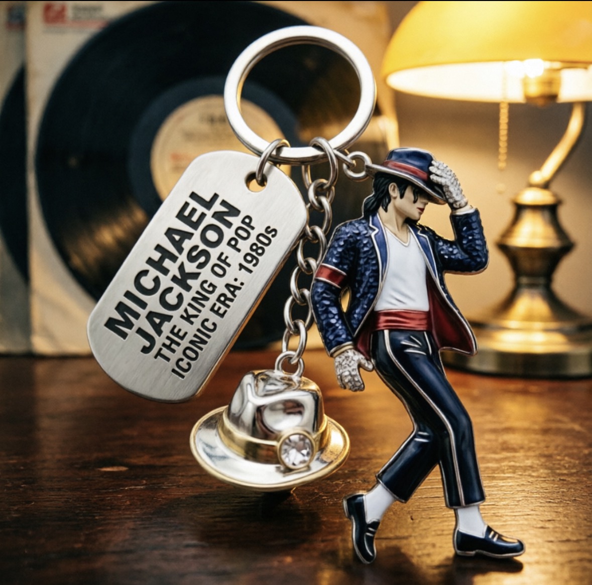 Chaveiro Michael Jackson, Ping - Car Accessories Gifts For Men avaliação e preço