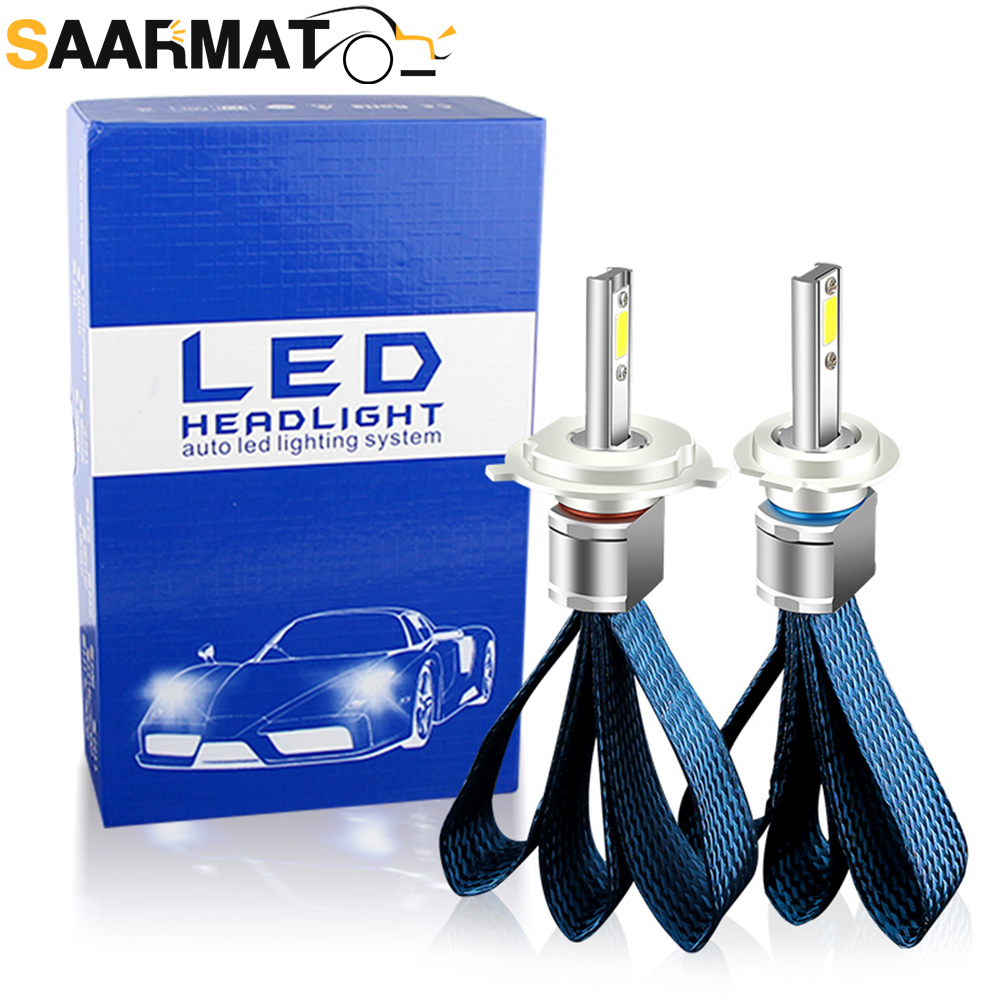 2 Lâmpadas LED de Farol 8000LM - Market Car Accessories avaliação e preço