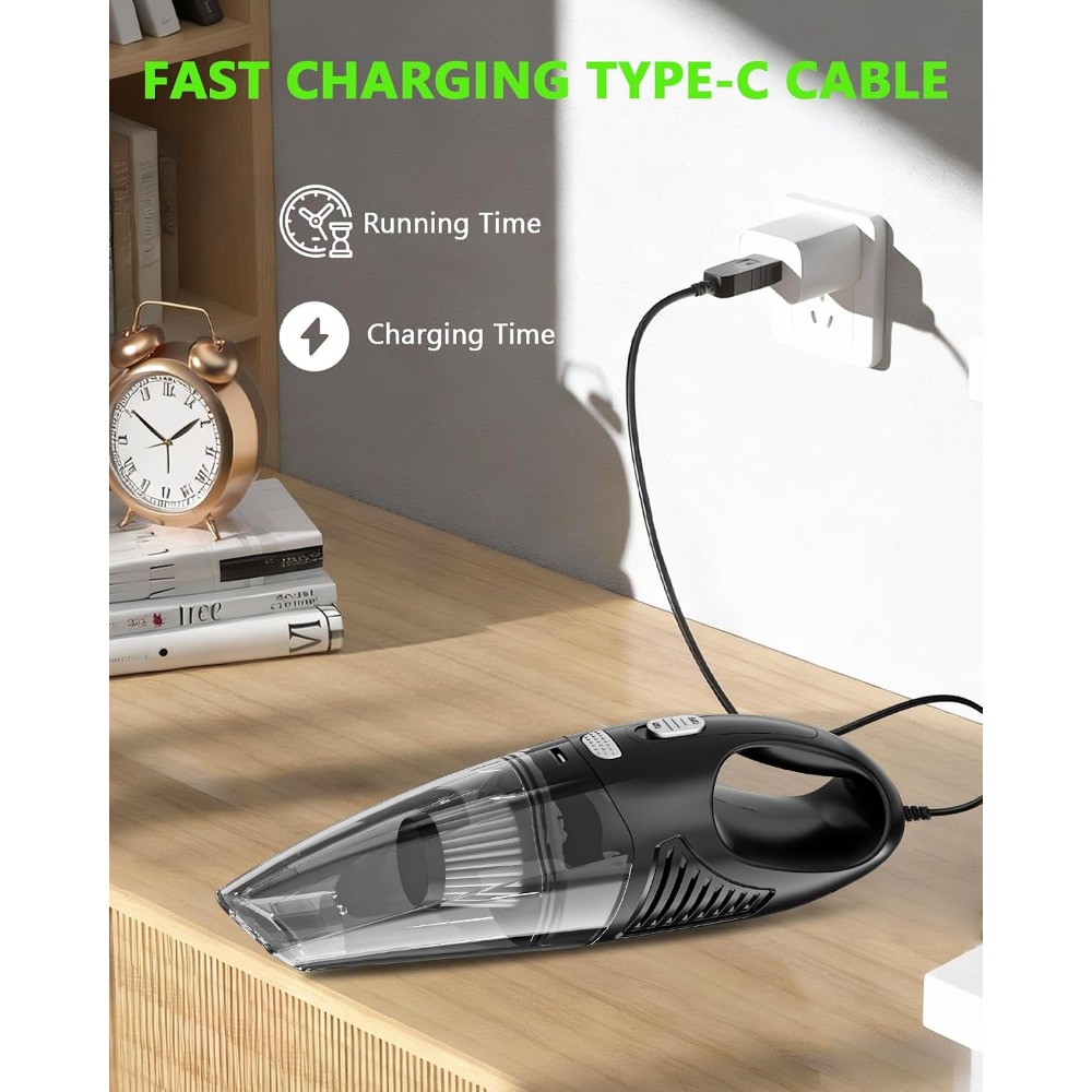 Aspirador de Pó Portátil Sem F - Car Vacuum Cleaner avaliação e preço