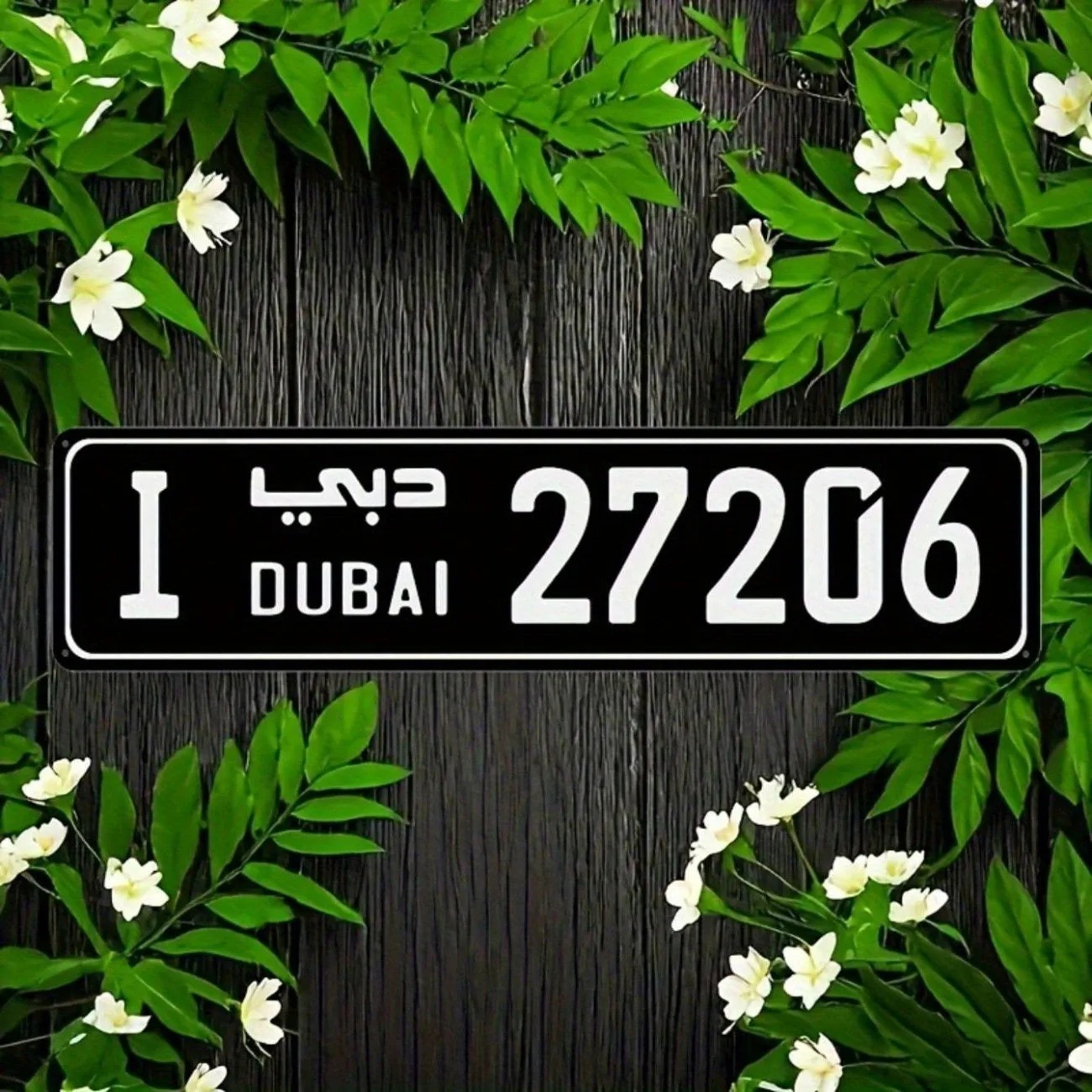 Placa de Rua de Alumínio Grava - Car Accessories In Dubai avaliação e preço