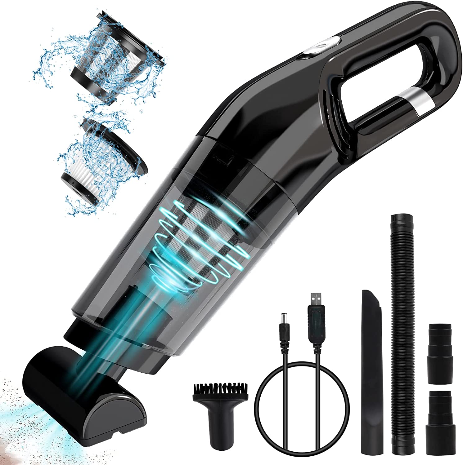 Aspirador de Carro Sem Fio Por - Car Vacuum Cleaner avaliação e preço
